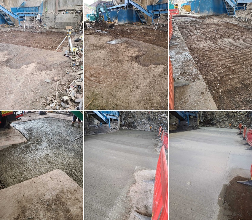 Blackpole Recycling yard improvements